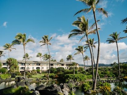 Exterior of The Point at Poipu, a Hilton Vacation Club in Kauai, Hawaii