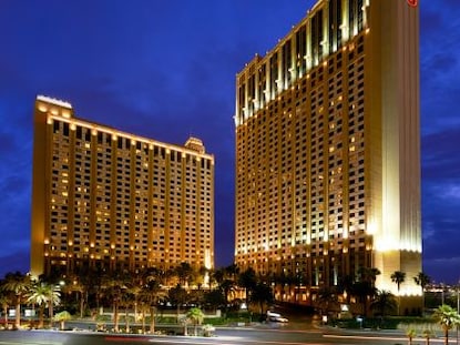Exterior of The Boulevard, a Hilton Grand Vacations Club in Las Vegas