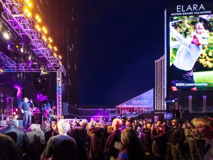 A concert at the HGV Clubhouse at the FORMULA 1 HEINEKEN SILVER LAS VEGAS GRAND PRIX
