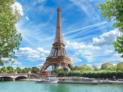 Eiffel Tower in Paris, France