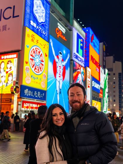 A Hilton Grand Vacations Member and his wife on a bucket list trip to Tokyo, Japan