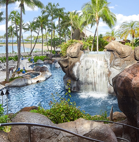 Hilton Hawaiian Village Waikiki Beach Resort - One of five pools